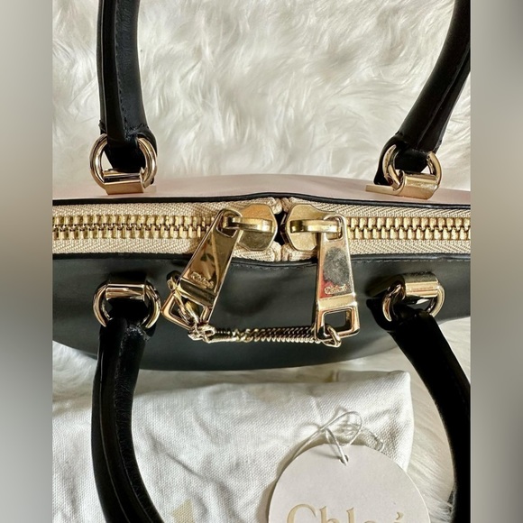 Chloe Crossbody Handbag pink/black in brand new condition comes with dustbag - Picture 3 of 8